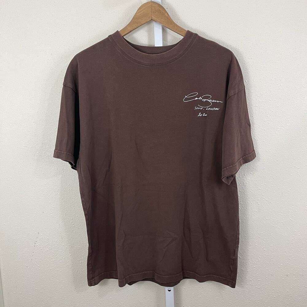 Cole Buxton Soho London 2020 Graphic T-Shirt Men’s M Medium Brown